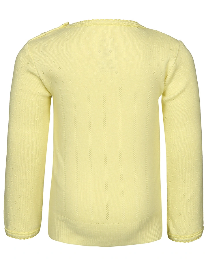 Langarmshirt BABY BASIC DORIA in hellgelb