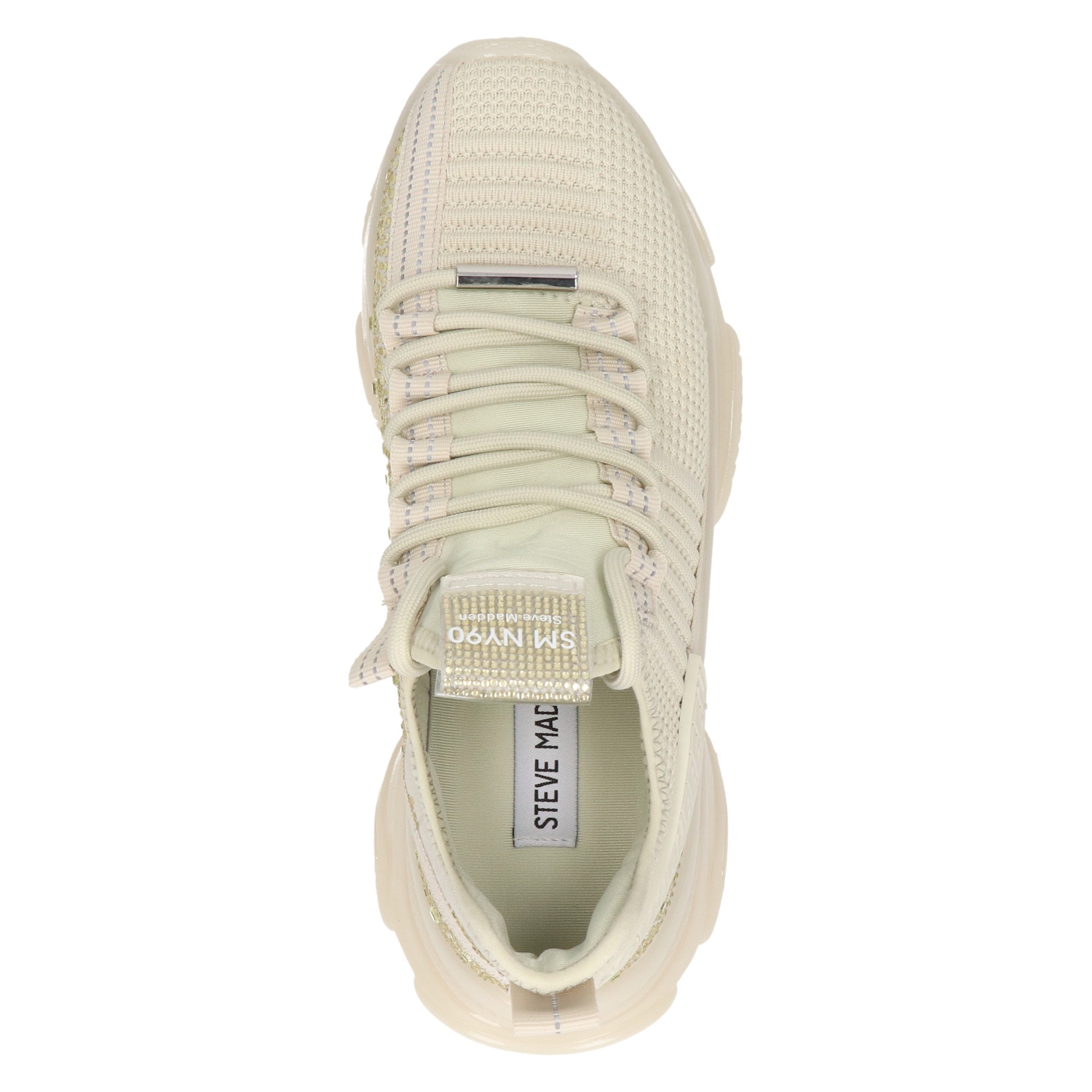 Steve Madden Maxilla dames sneaker Steve Madden Ecru