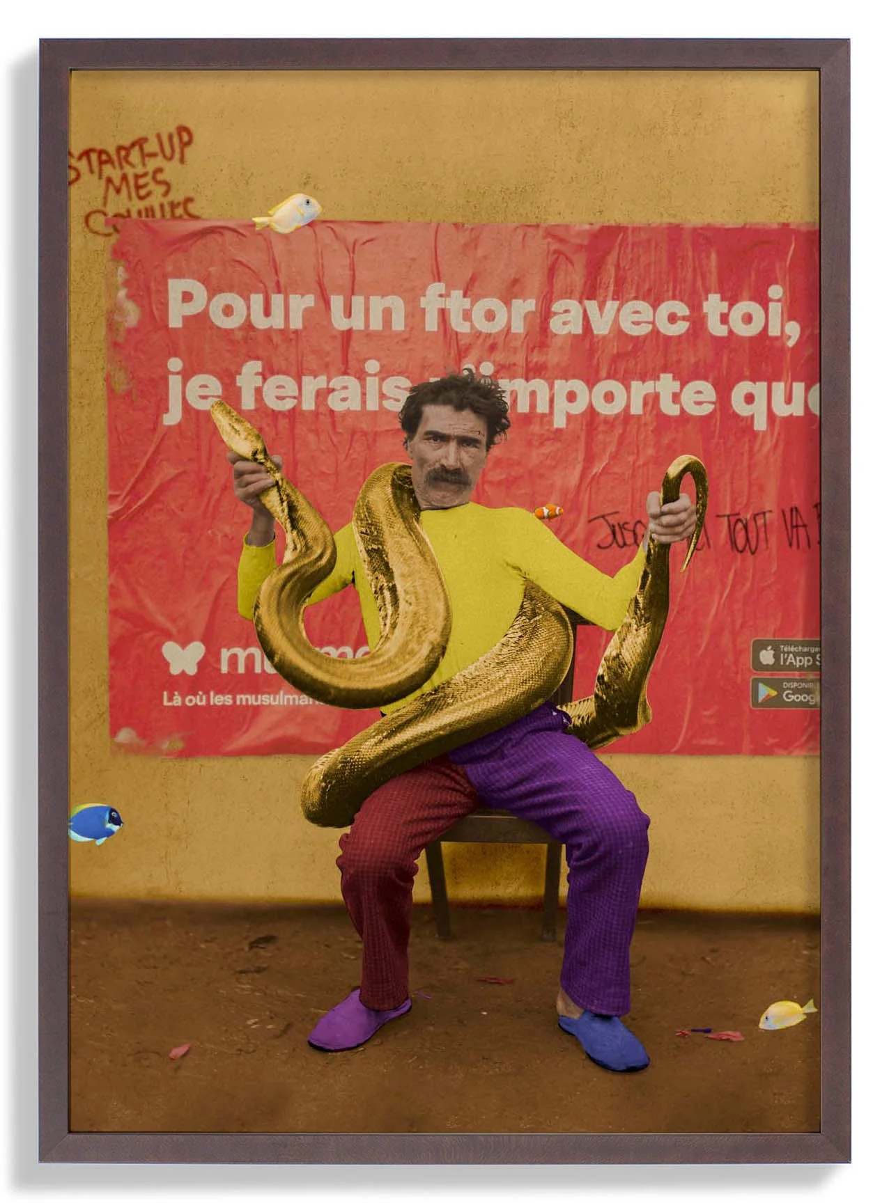 DJ -Schlange von Corentin Sauvage