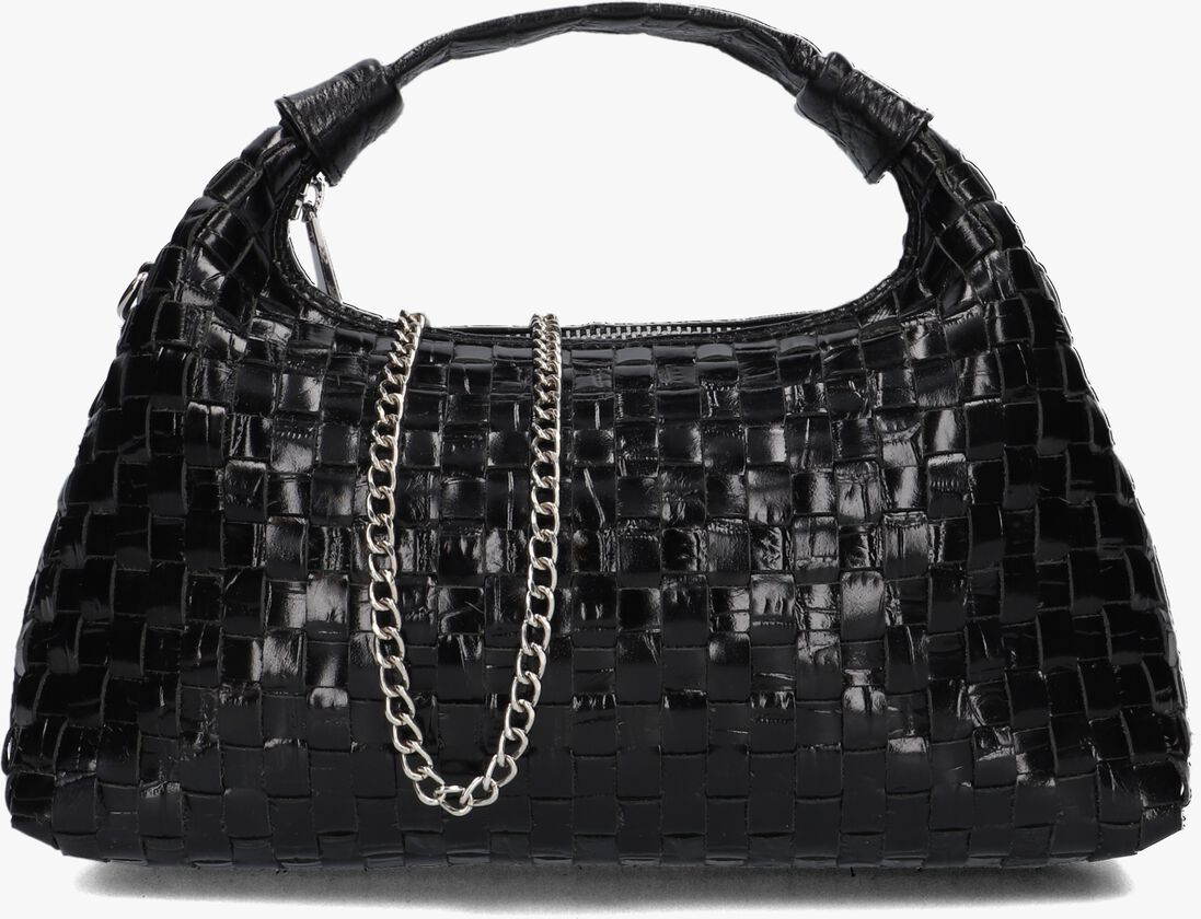 zwarte núnoo crossbodytassen dandy texas braided