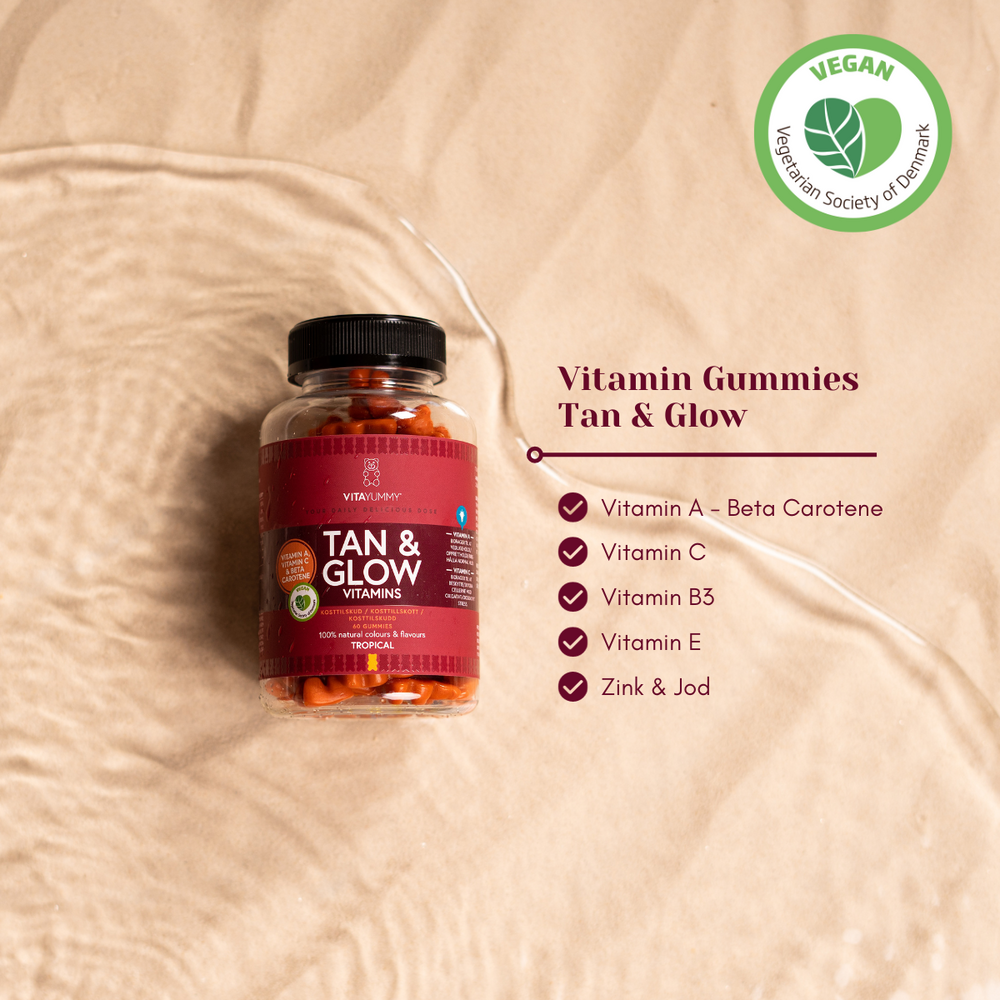 VitaYummy Tan & Glow - 60 stk.