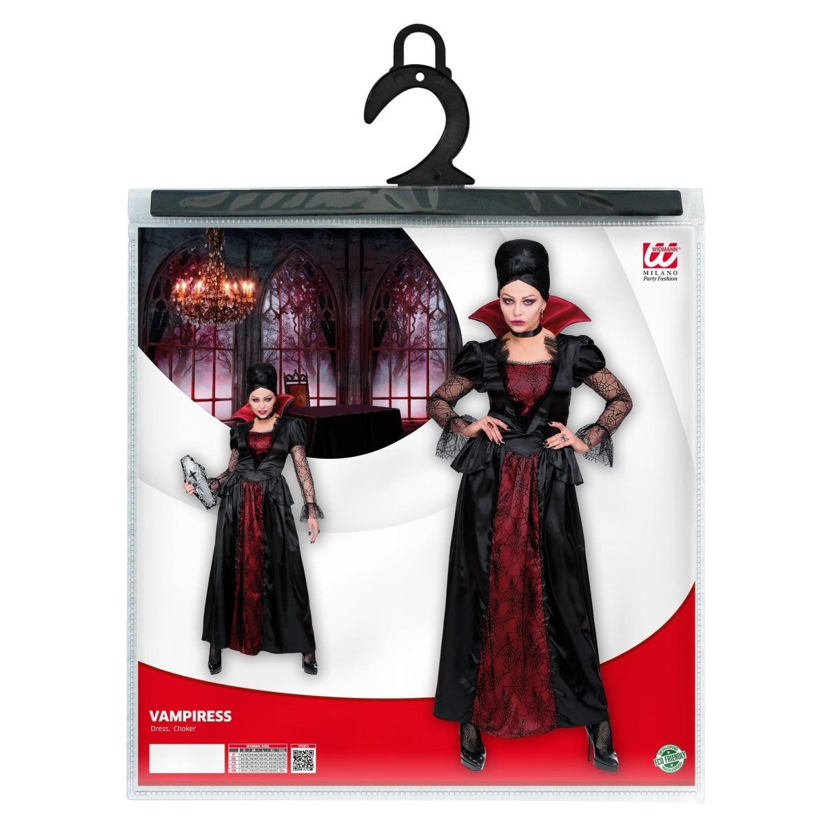 Halloween Kostuum Dames Vampier Met Choker