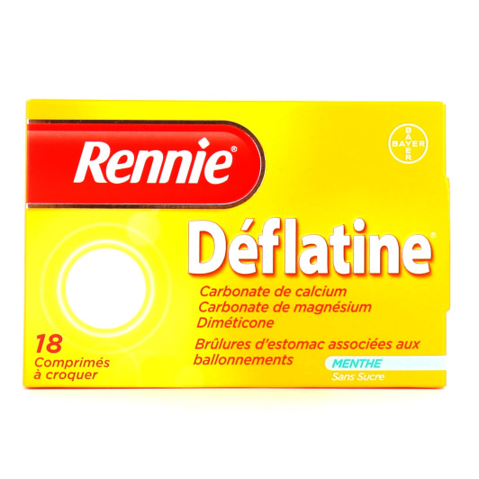 Rennie Déflatine - Brûlures d'estomac