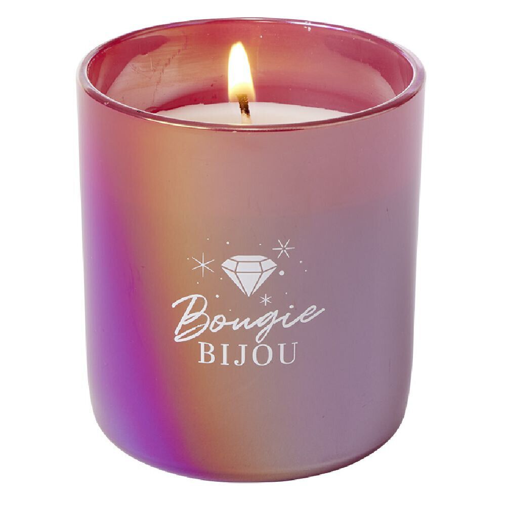 Bougie bijou bracelet doré senteur fruits rouges 36h