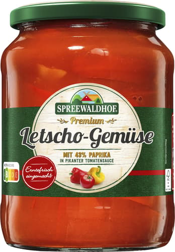 Spreewaldhof Letscho Gemüse