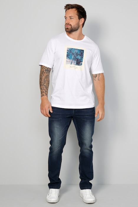 John F. Gee T-Shirt, Halbarm, Print, Rundhals, bis 72/4
