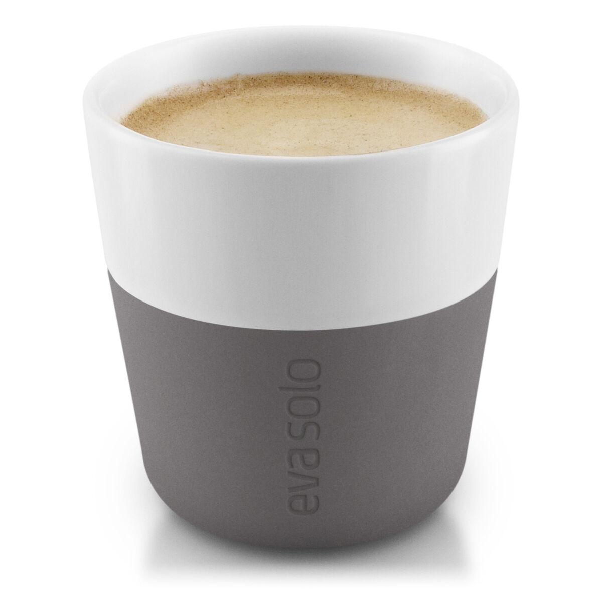 Espresso-krus, 2 stk. grå