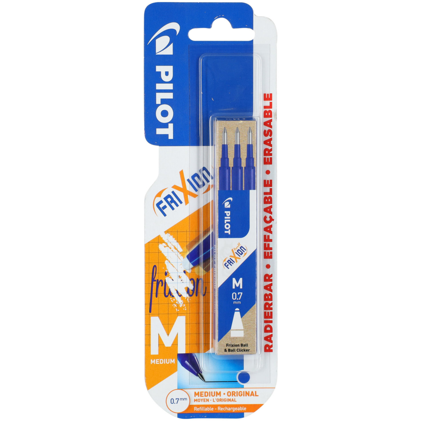 Pilot Ersatzpatronen Frixion blau 3Stk