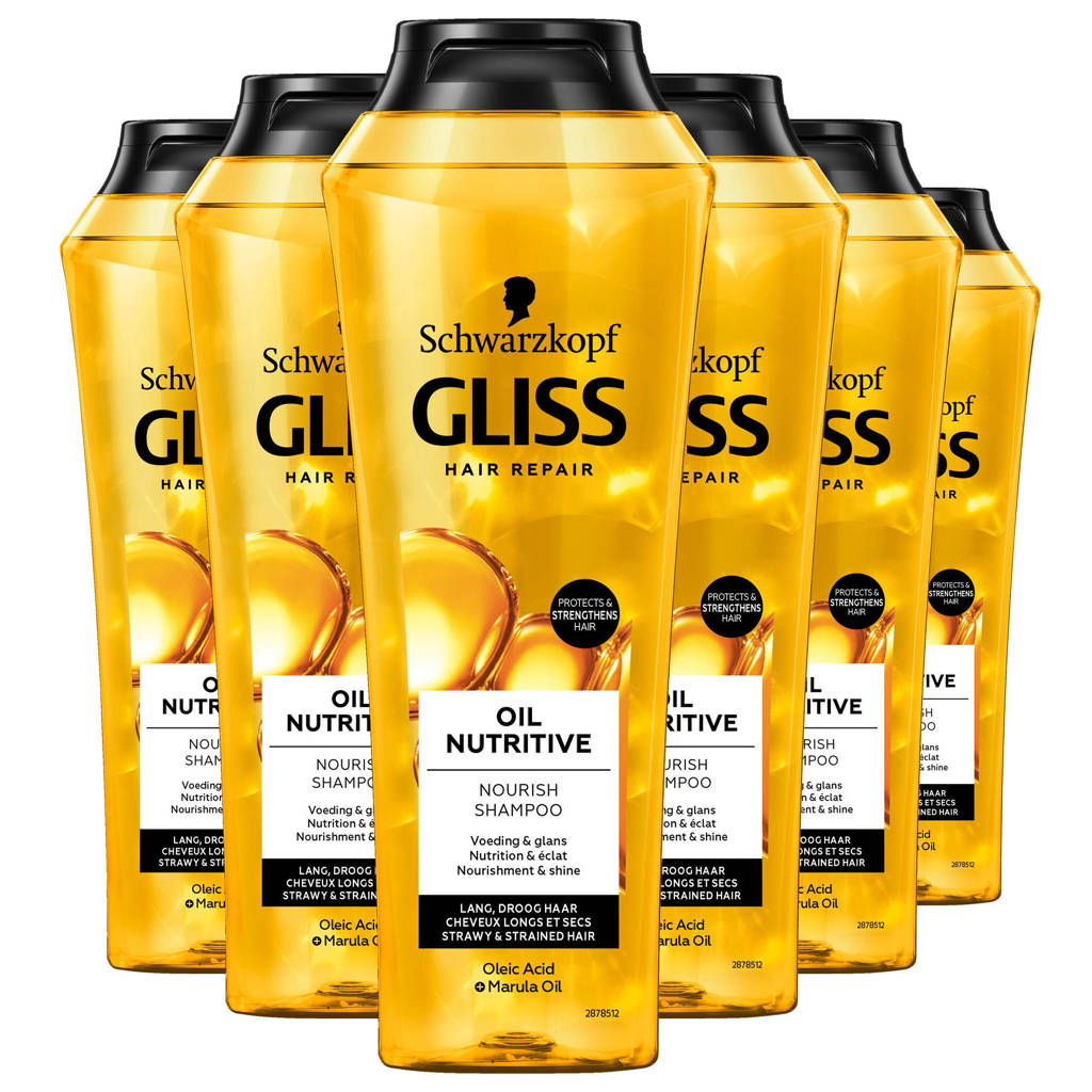 Oil Nutritive shampoo - 6 stuks voordeelverpakking