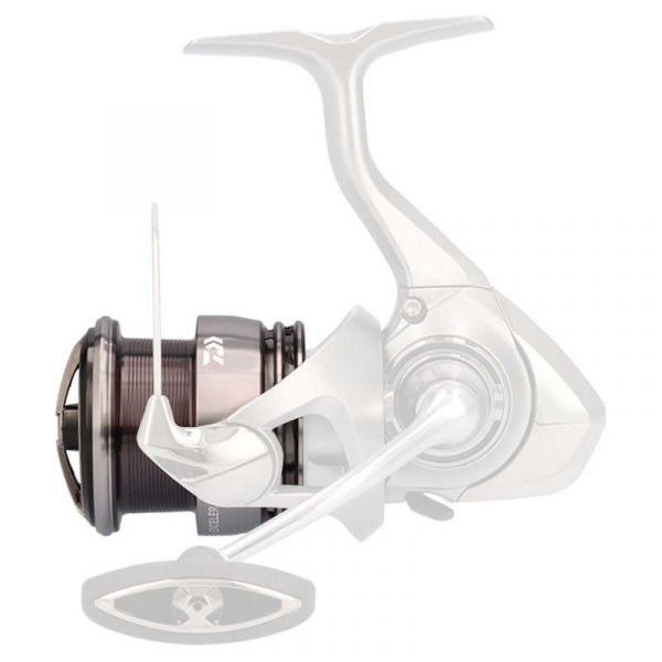 Daiwa Carreto de Pesca Exceler Lt 2023 Spare Spool Prateado 6000D
