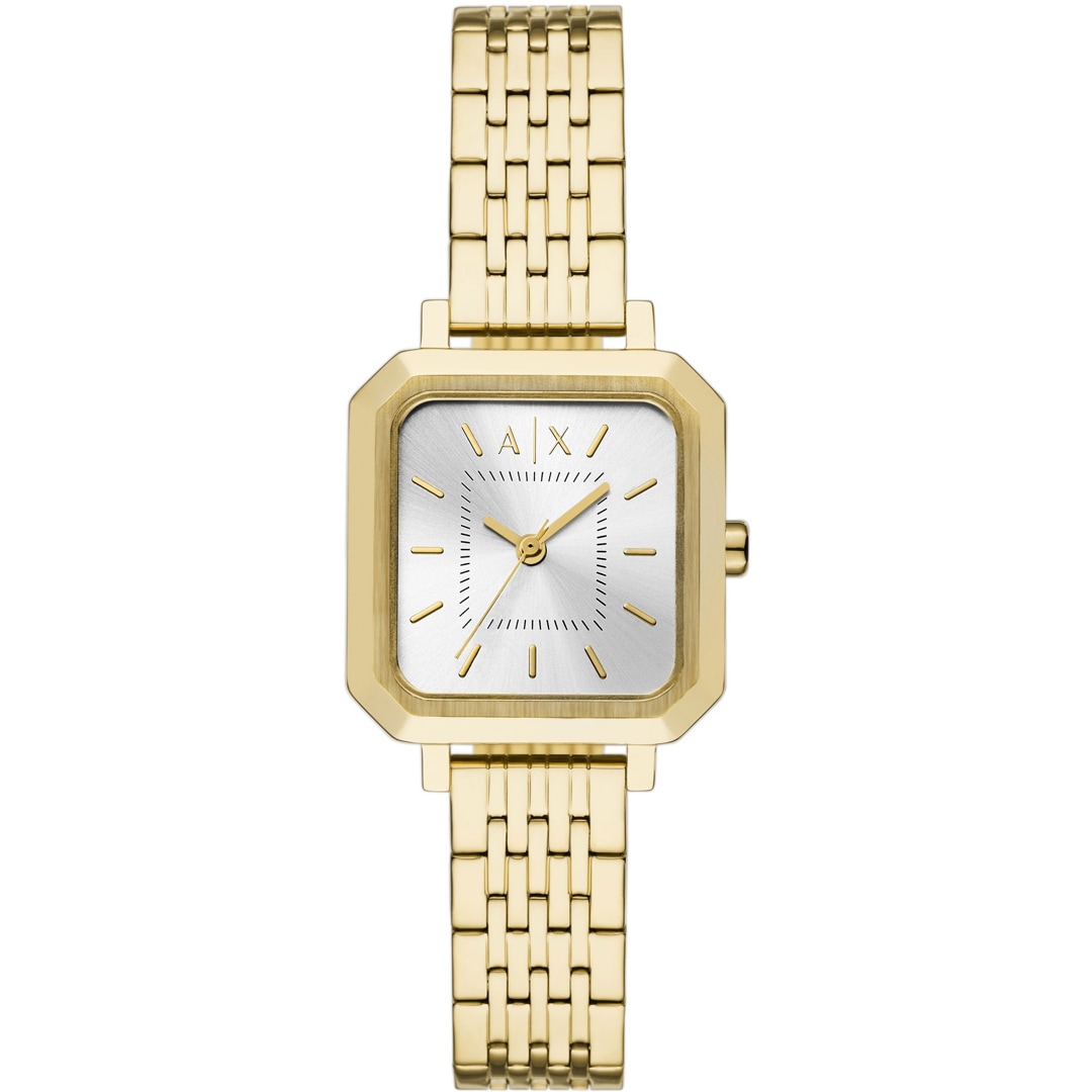 Armani Exchange Leila Goldig / Silbrig