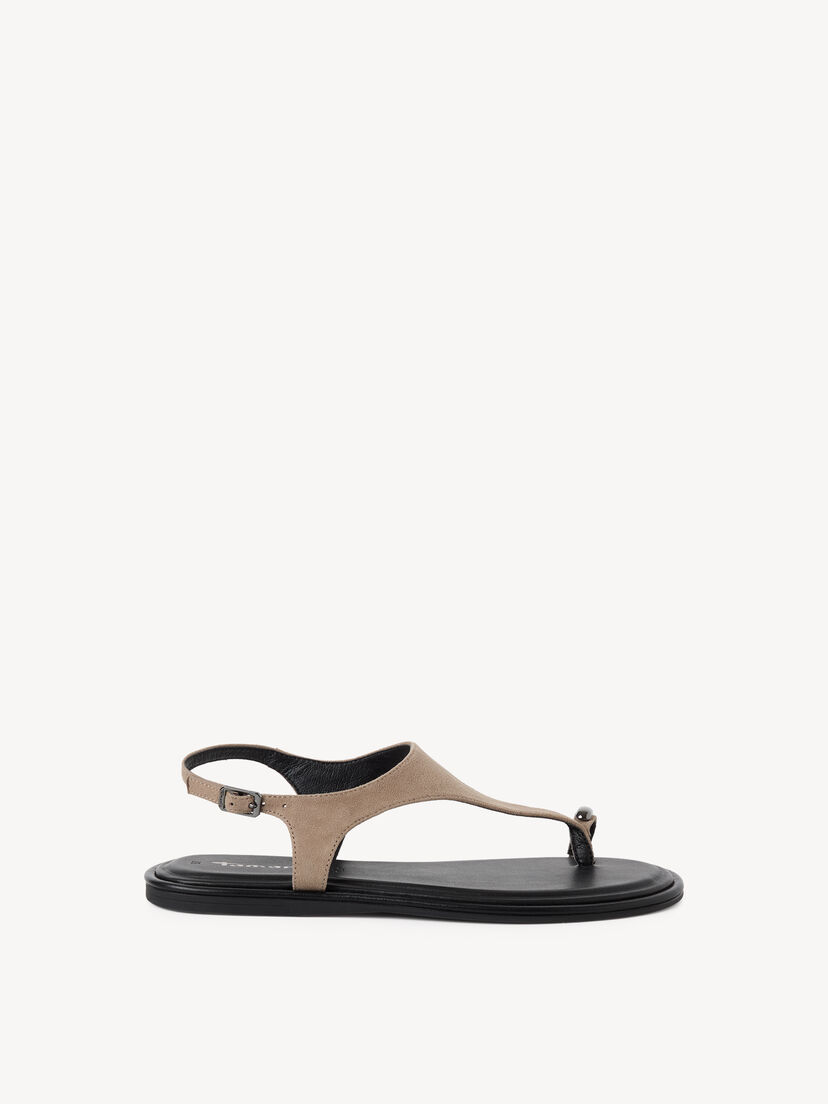 Leren Sandaal - beige