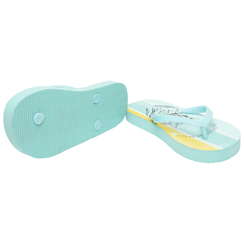 Tongs print tigre pour garçon avec lanière selon l'âge