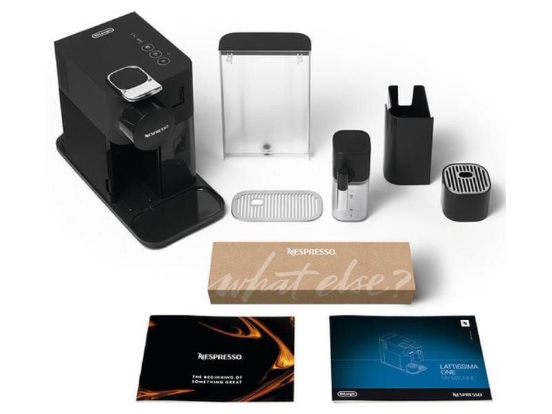 De'Longhi Kaffeemaschine Nespresso New Lattissima One EN510 All-in-one Kapselmaschine der Original Line für Espresso, Lungo, Cappucino und Latte Macchiato