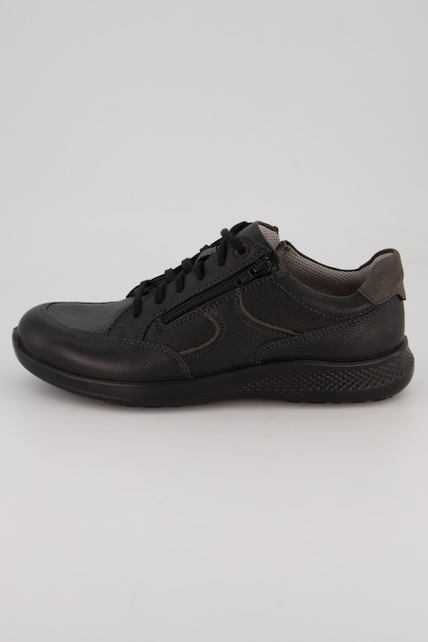 Halbschuh, von Jomos, mit Reißverschluss, extra weit, echtes Leder, bis Gr. 50