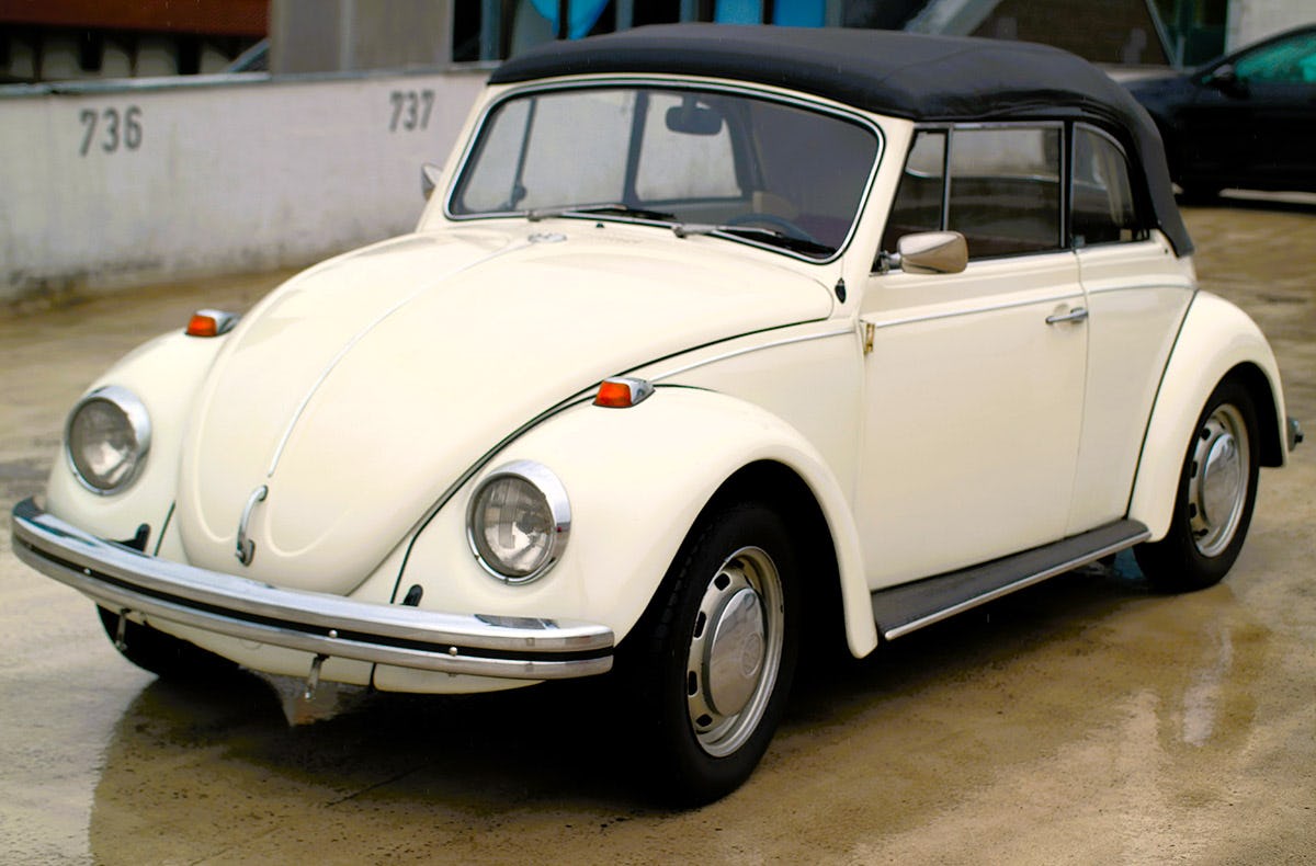 VW Käfer Cabrio fahren Düsseldorf