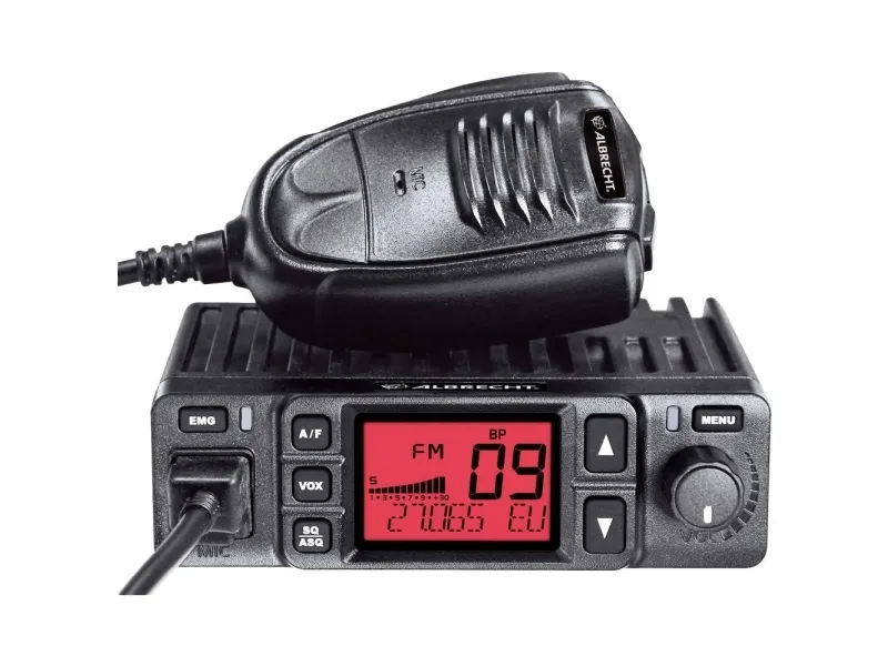 Albrecht AE 6290 CB-radio med repeaterfunktion 12/24V (12629)