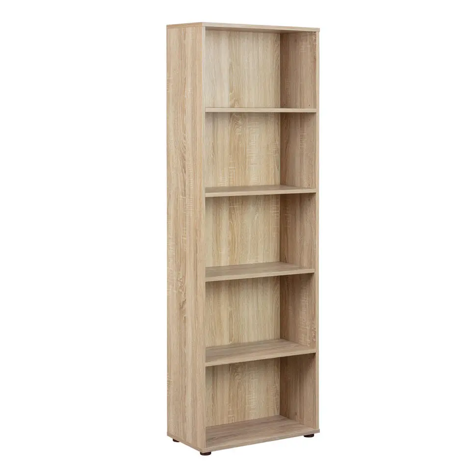 Hioshop Parim wandkast 5 ruimtes Sonoma eiken decor