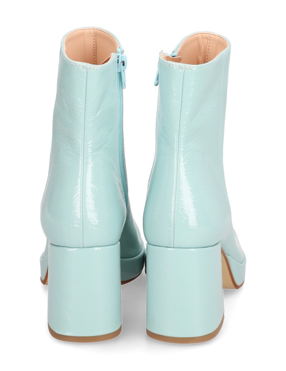Lackleder Stiefelette