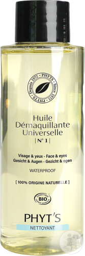 Phyt's Huile Démaquillante N°1 Visage Et Yeux Bio Flacon 110ml