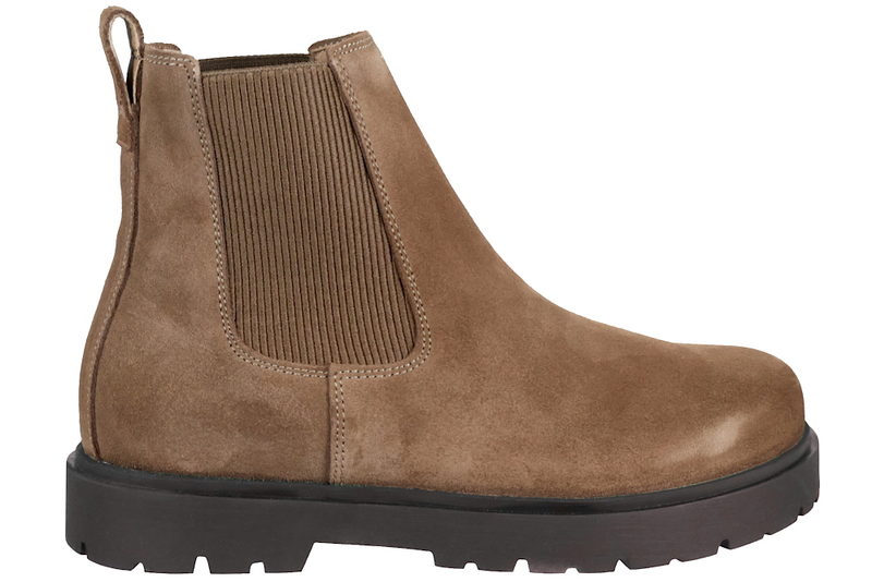 BIRKENSTOCK HIGHWOOD SLIP IN MID BROWN SUEDE