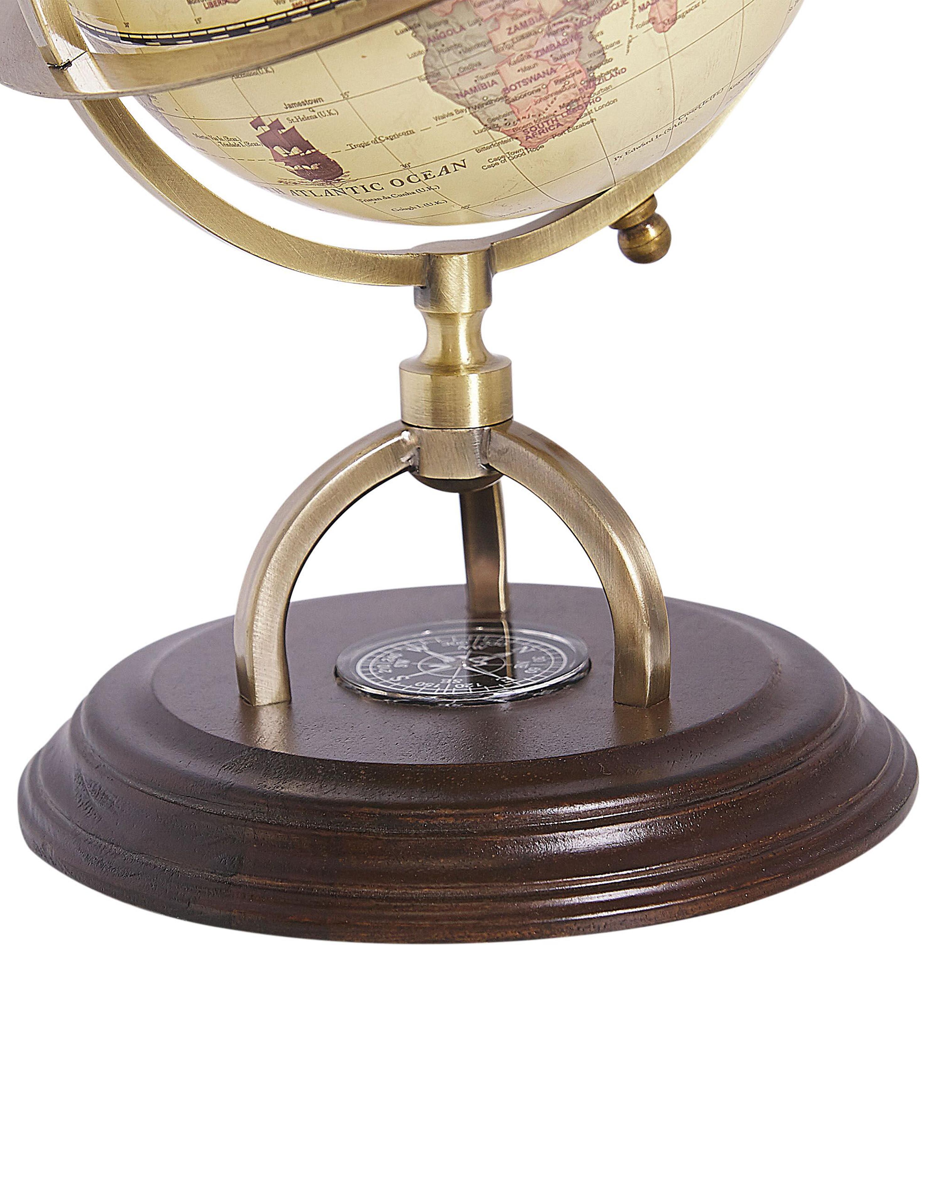 Wereldbol PIZARRO Beige 25 cm