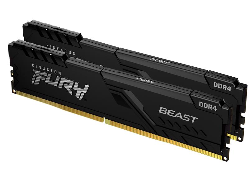 Kingston DDR4-RAM FURY Beast 3600 MHz 2x 16 GB High-Performance Arbeitsspeicher mit Plug N Play Kompatibilität