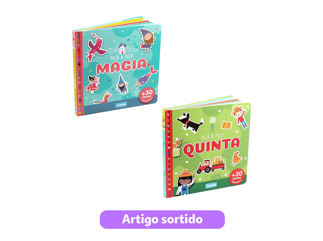 LIVRO PEÇA A PEÇA EUROPRICE MODELOS SORTIDOS