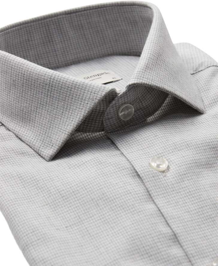 Bruun & Stengade BS Horford Slim Fit Shirt Grey