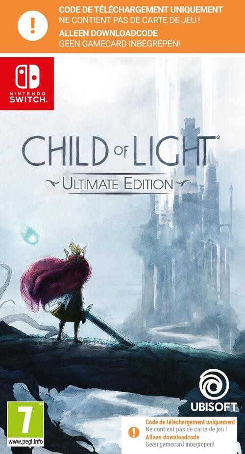 Child of Light Ultimate Remaster (Code in a Box) (FR- Multi in game)- Nintendo Switch