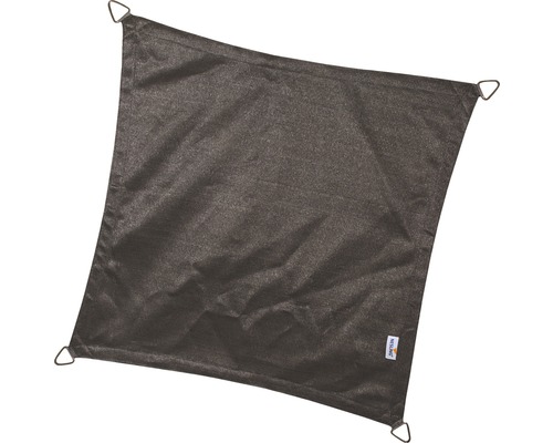 Vierkant zonnescherm Coolfit grijs 360x360 cm