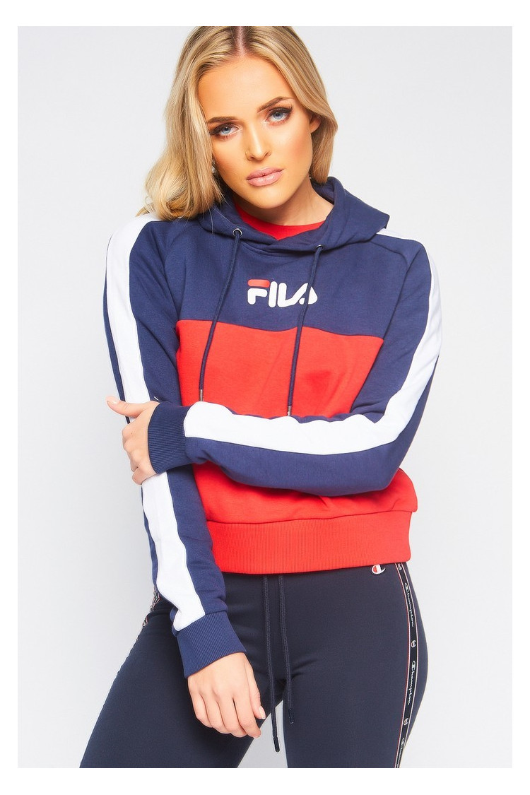 Sweat FILA à capuche avec bandes