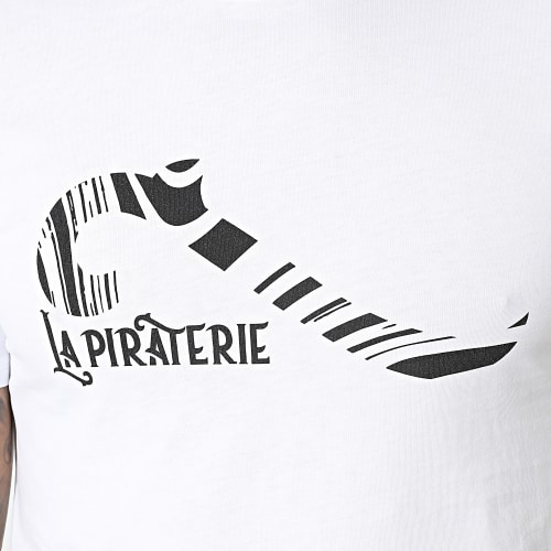 Tee Shirt Octopus Blanc Noir