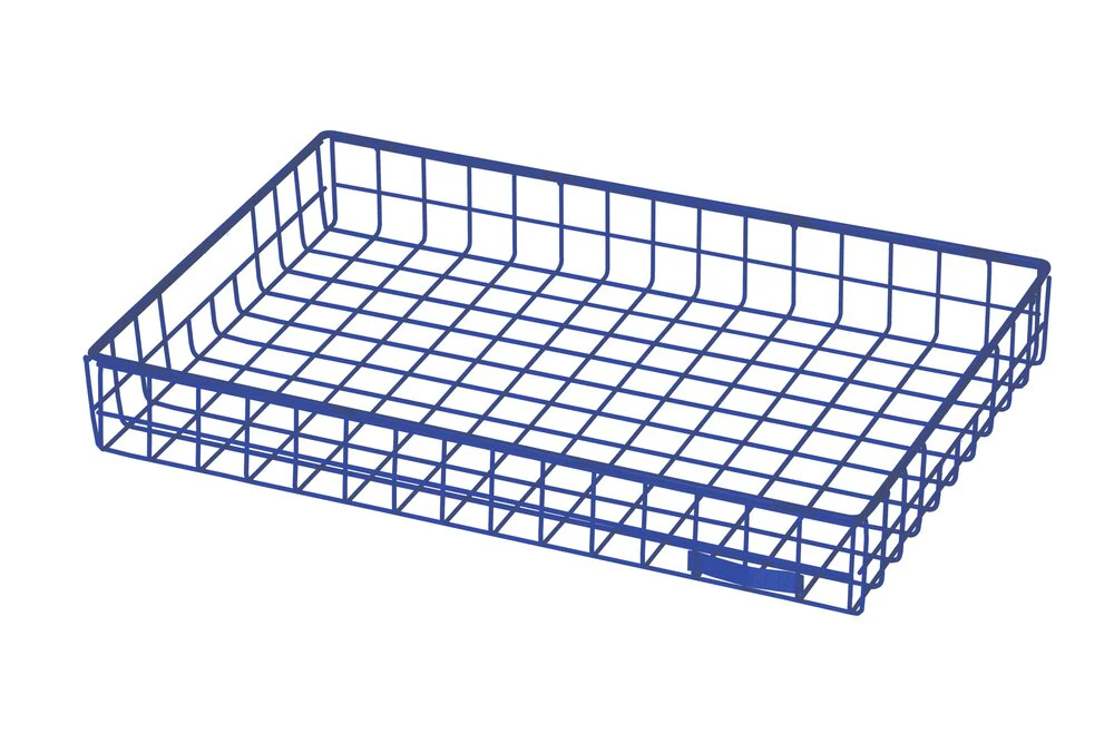 Kalager Design  Wire bakke, stor - Ultra Marine Blå