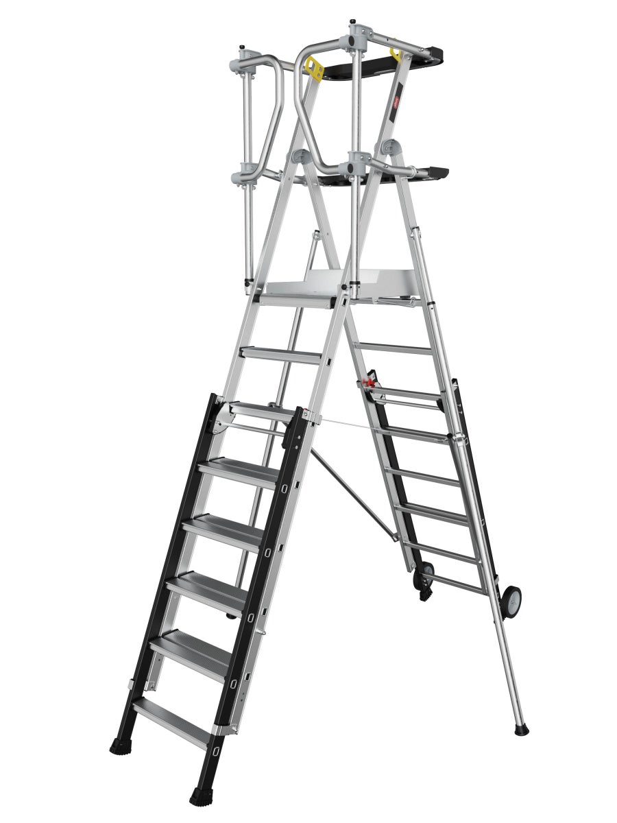 Altrex RolGuard Telescopische Platformladder 8/11 Treden