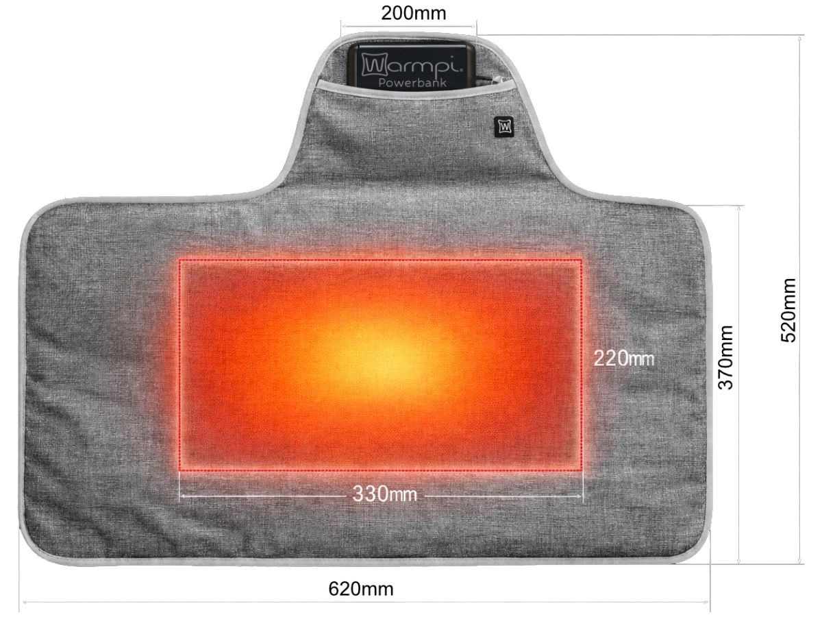 Warmpi Outdoor HeatPad draadloze warmtemat