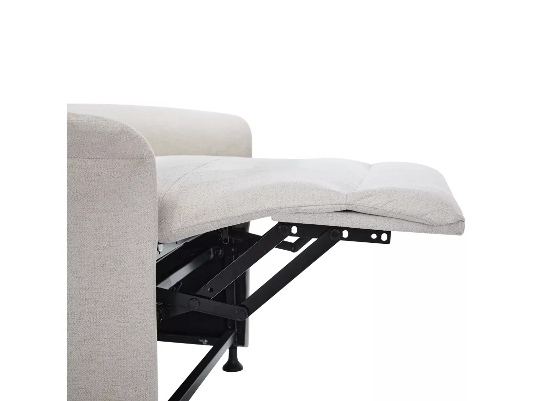 Fauteuil electrique avec télécommande - avec sac de rangement - Beige