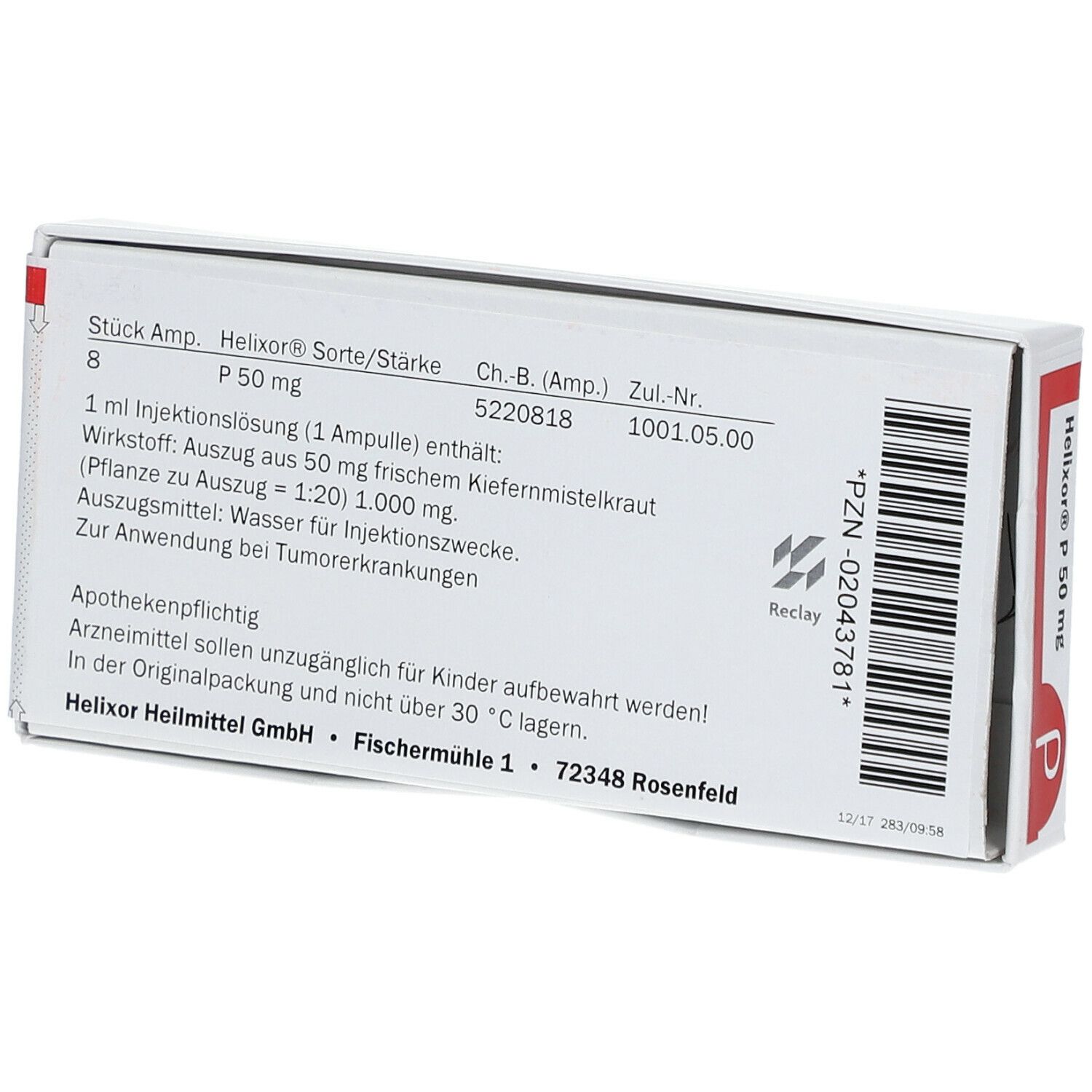 Helixor® P  50 mg