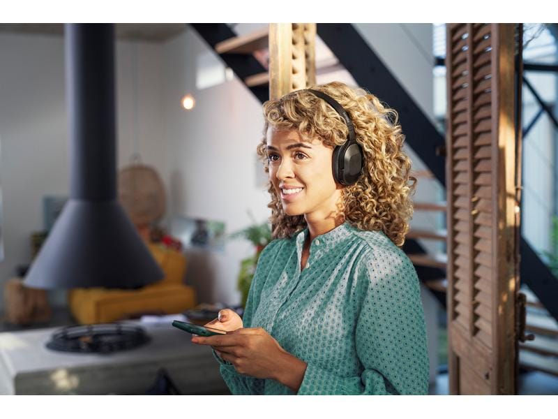 Philips Over-Ear-Kopfhörer TAH6506BK/00 Schwarz Kabellose Kopfhörer / Jeden Moment. Jeden Tag.