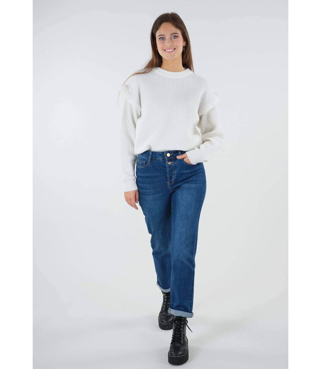 Pull en maille fantaisie JOLANE
