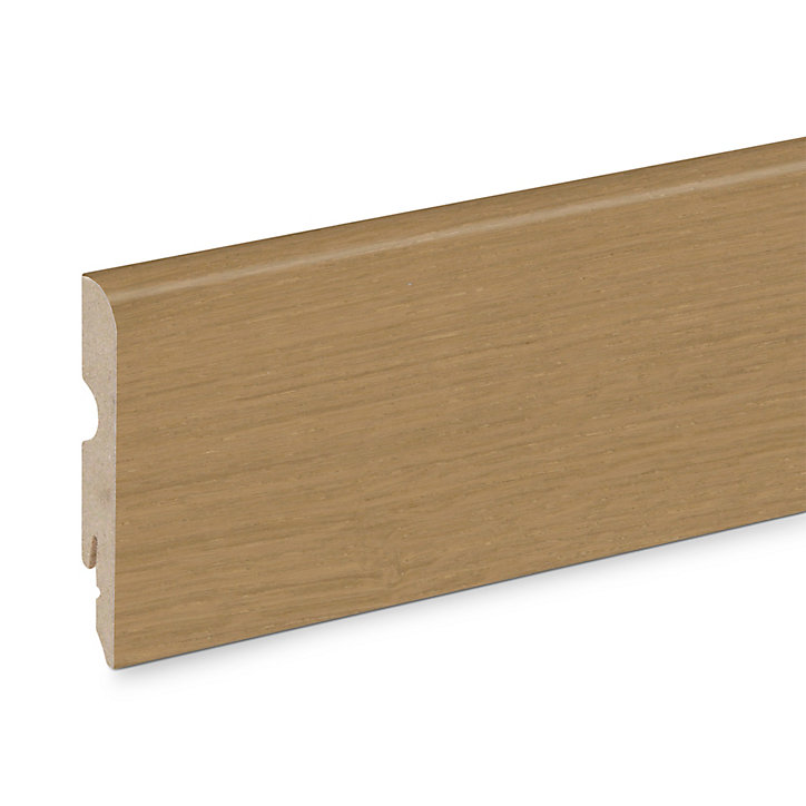 Plinthe Plaquée bois Décor 270 chêne naturel (vendue à la pièce)