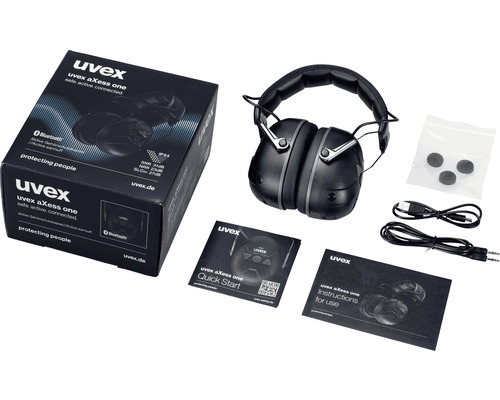 Uvex aXess one oorkappen