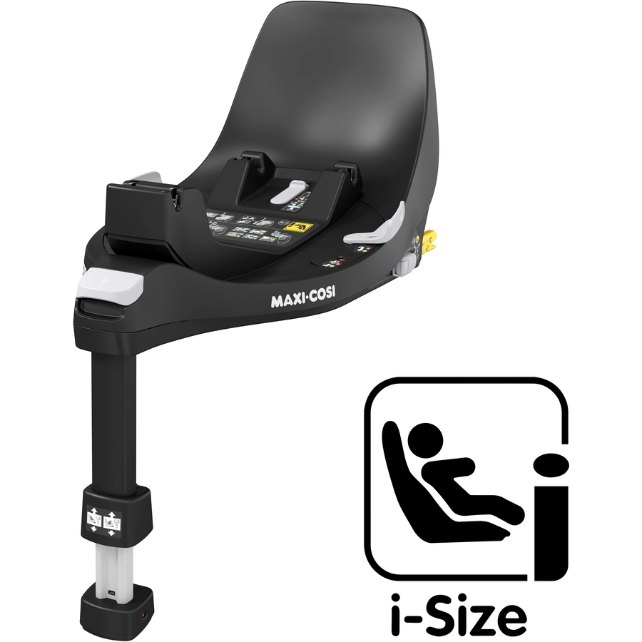 MAXI COSI Set Babyschale Pebble 360 Essential Black plus Basisstation FamilyFix 360