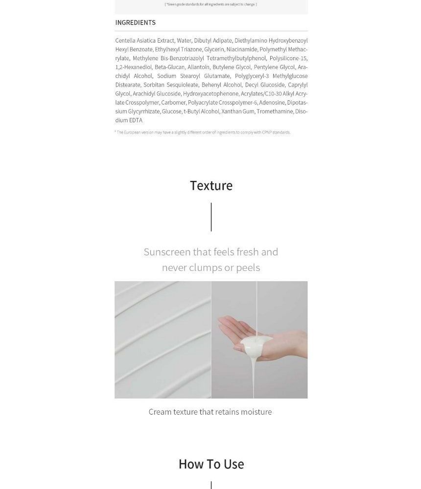 iUNIK - Centella Calming Daily Sunscreen Mini