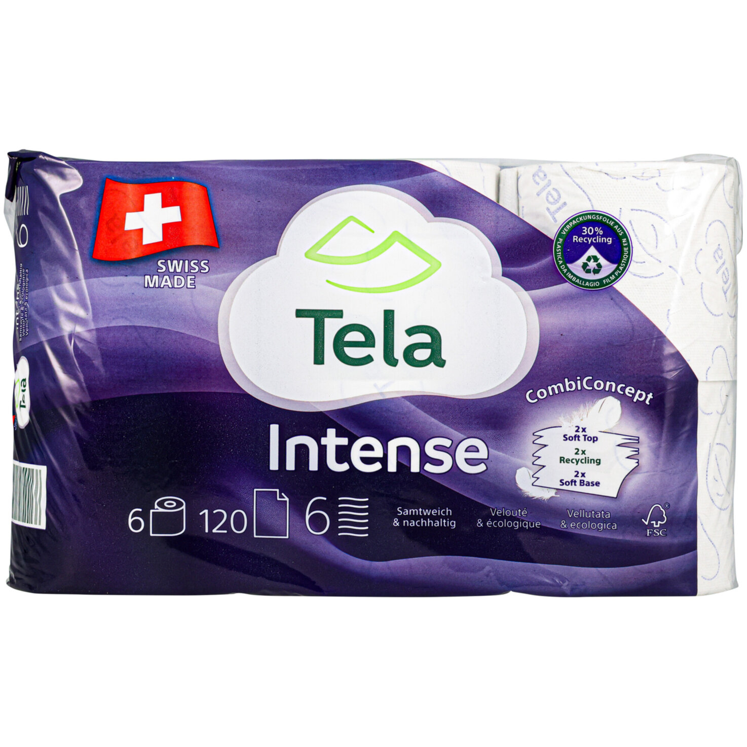 Tela Intense, 6-lagig 6 Rollen