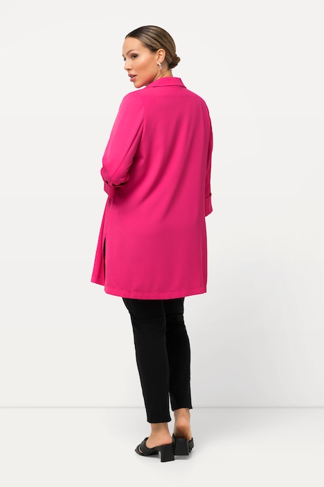 Blazerjacke, Reverskragen, Knopfverschluss, 3/4-Arm
