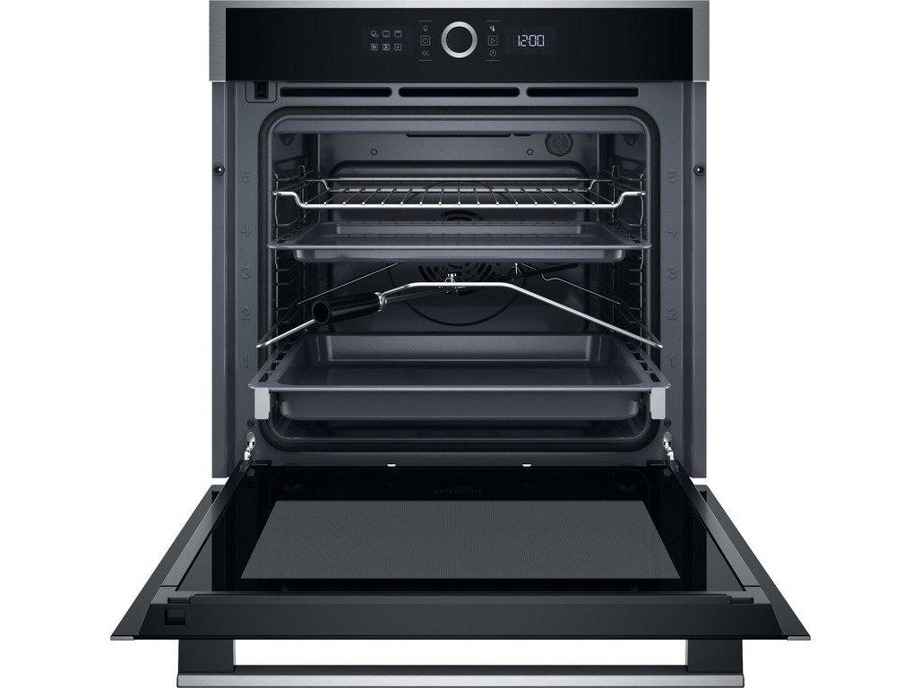 FORNO MULTIFUNÇÕES HOTPOINT HAOI4S8PM1XA PIROLÍTICO E HIDROLÍTICO A  73L