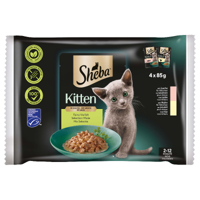 Sheba Kitten/Junior Lachs GF