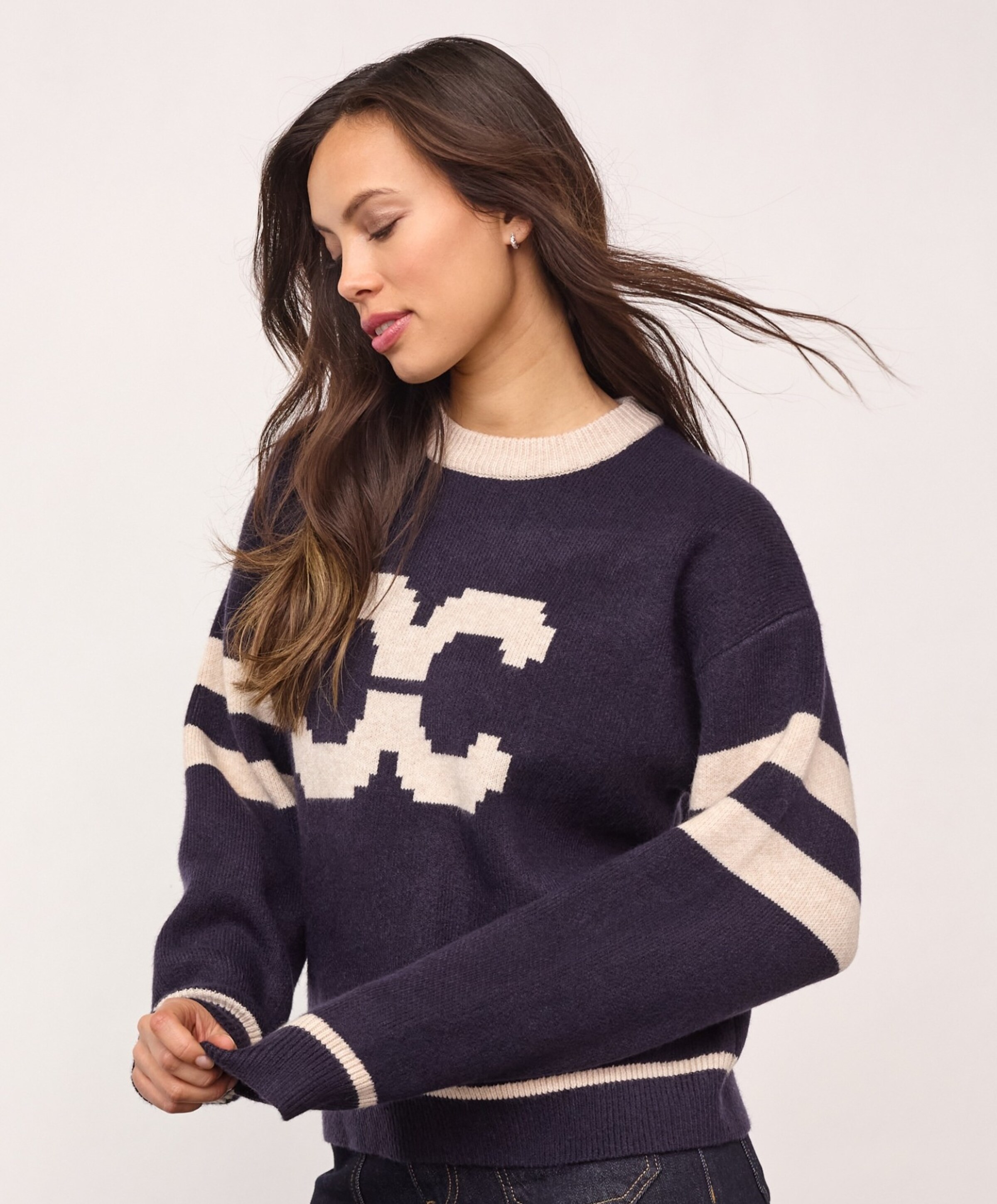 Co'Couture Dames trui blauw