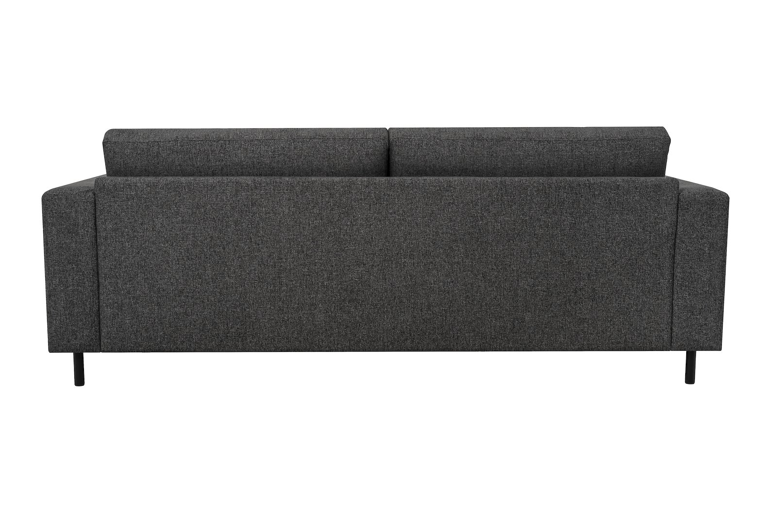 Viken 3-seter Tekstil Thor 5 Brown. Arm A og sorte eikeben. Skumkomfort